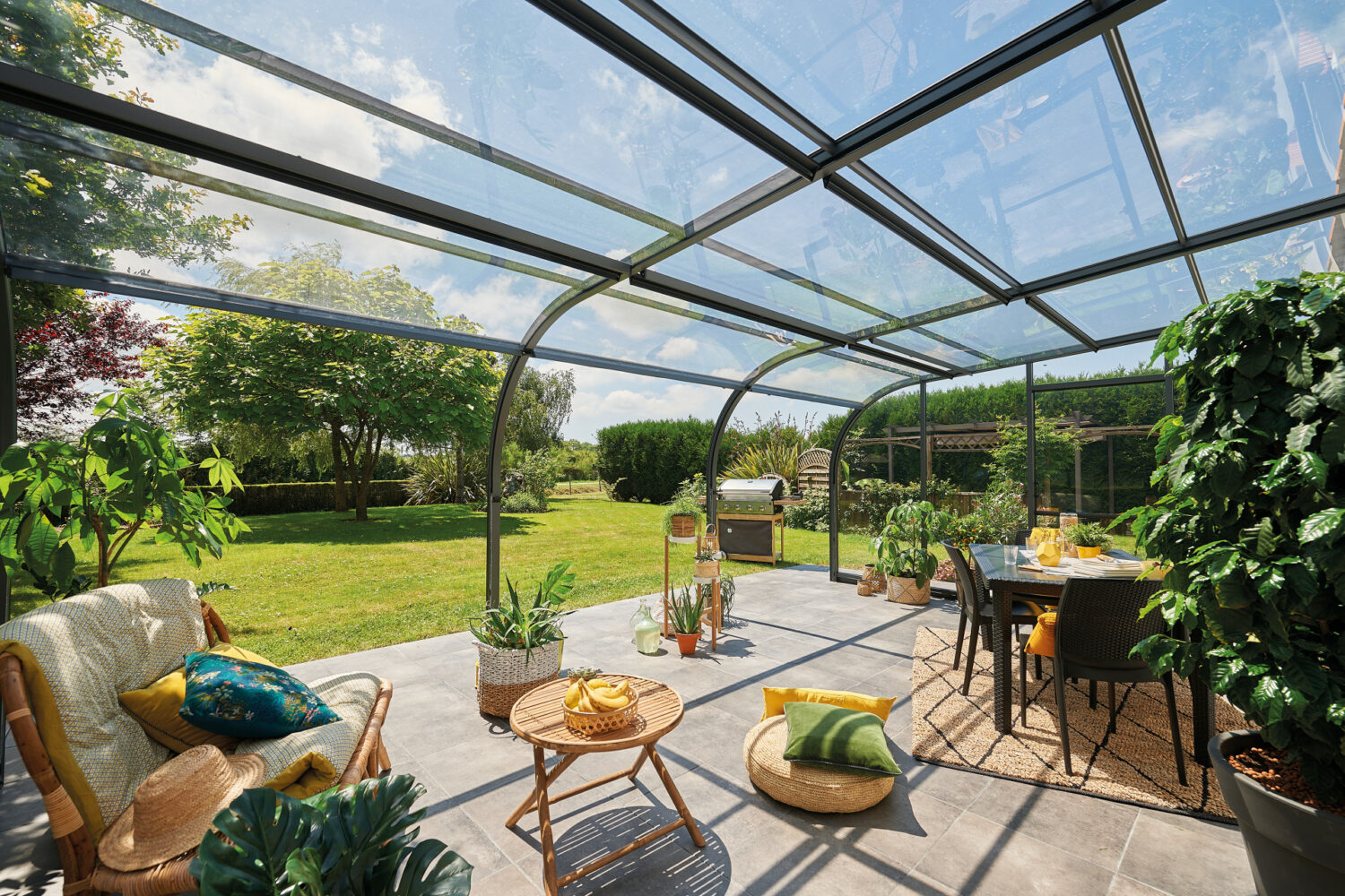 Abri de terrasse panoramique (© Gustave Rideau)