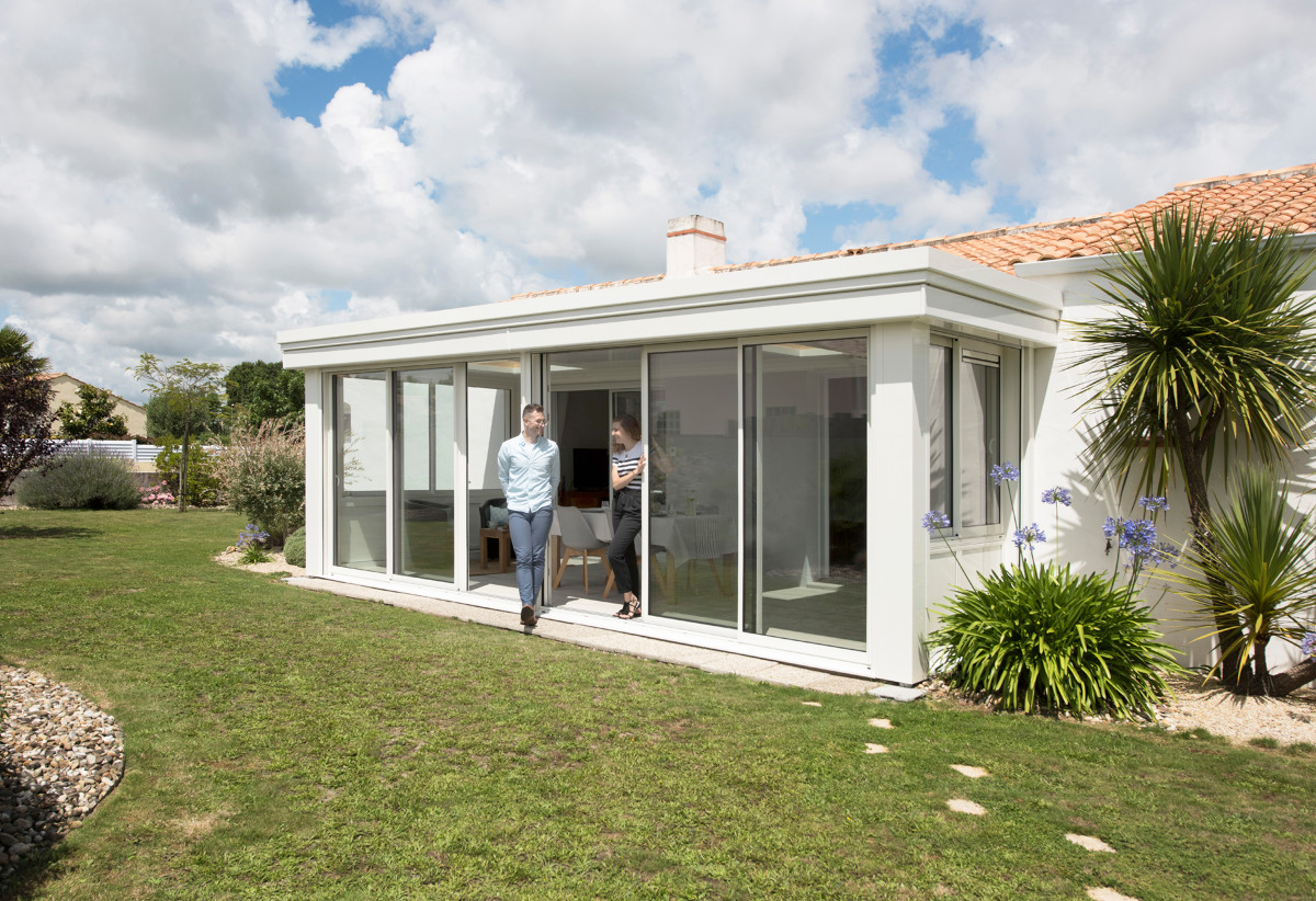 Extension de maison classique (© Gustave Rideau)