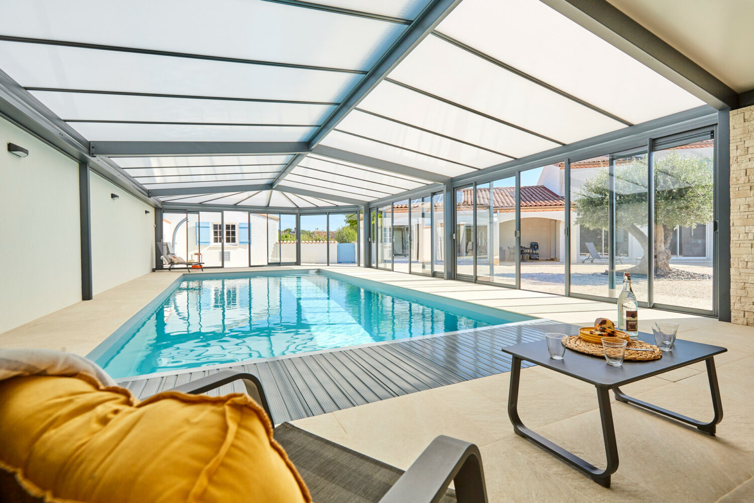 Vérandas de piscine (© Gustave Rideau)