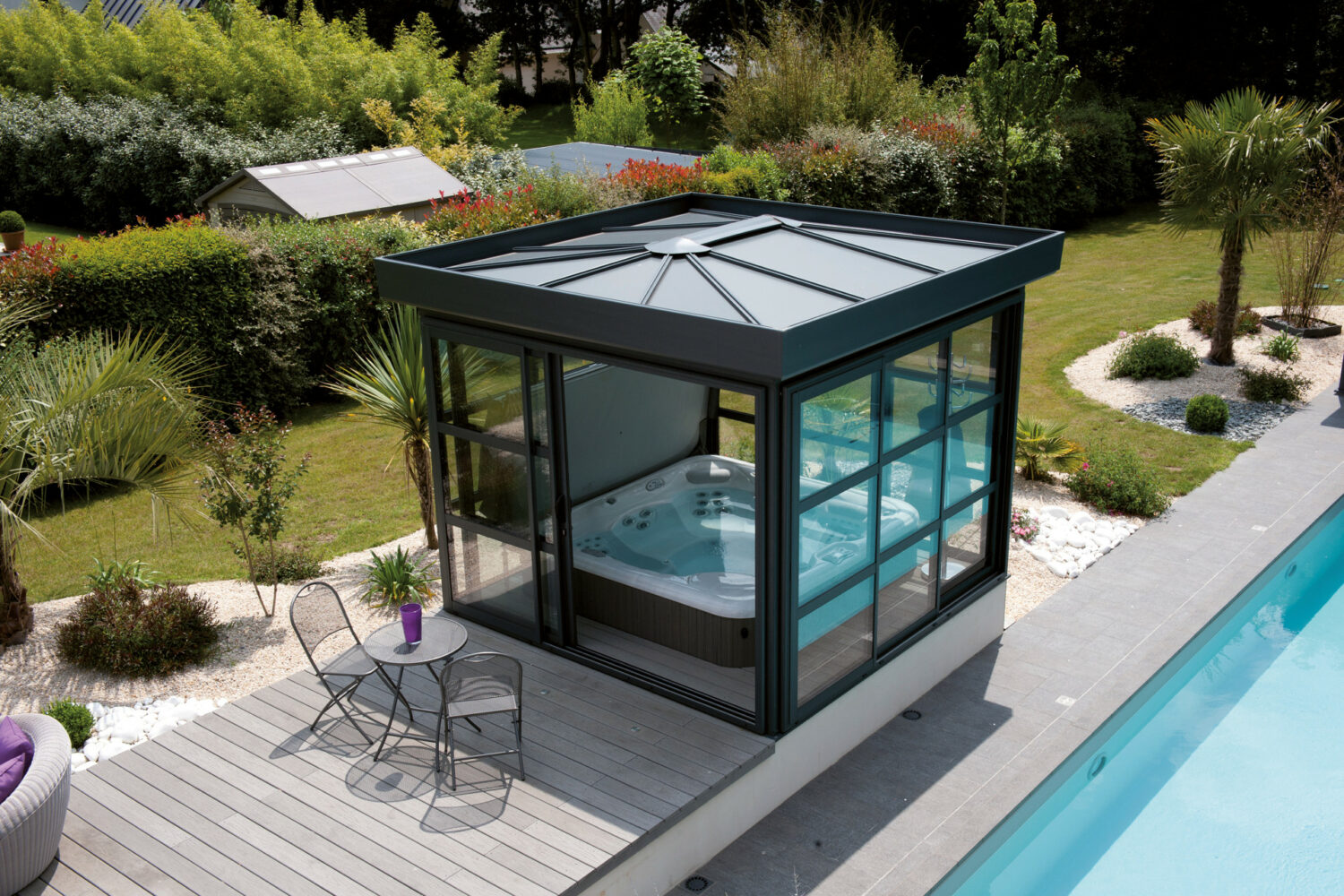 Abris de spa (© Gustave Rideau)