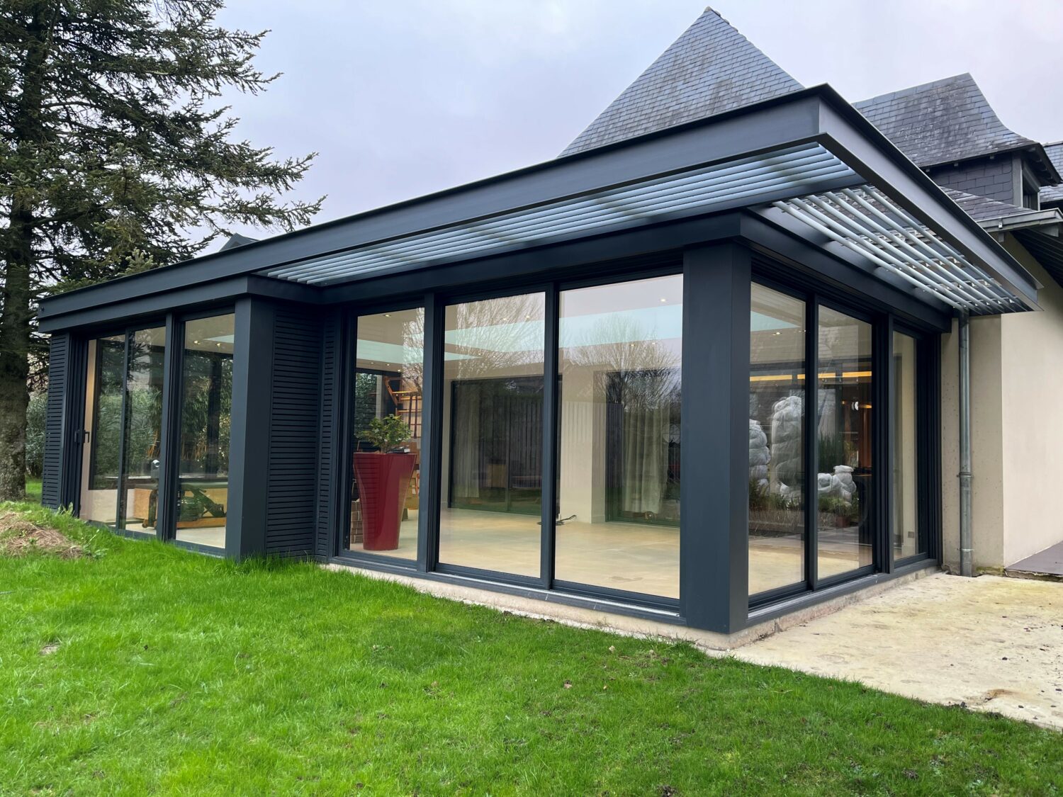 Extension de maison (© Concept Alu)