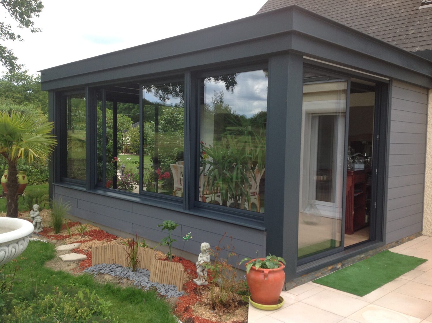 Extension de maison (© Concept Alu)