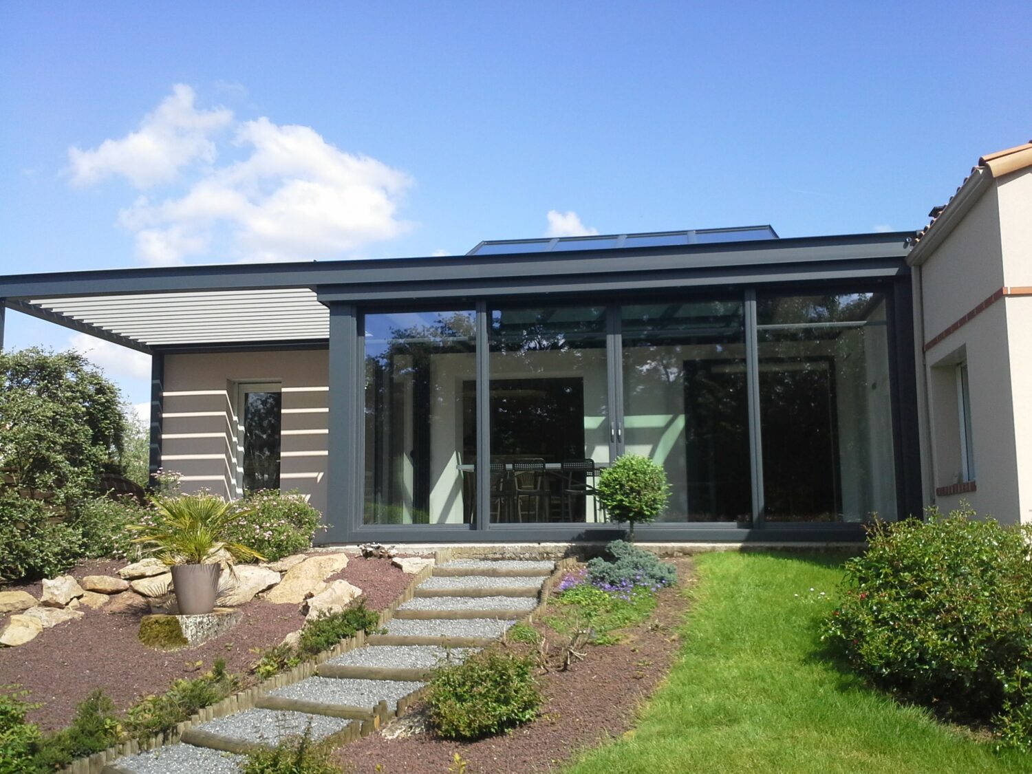 Extension de maison (© Concept Alu)