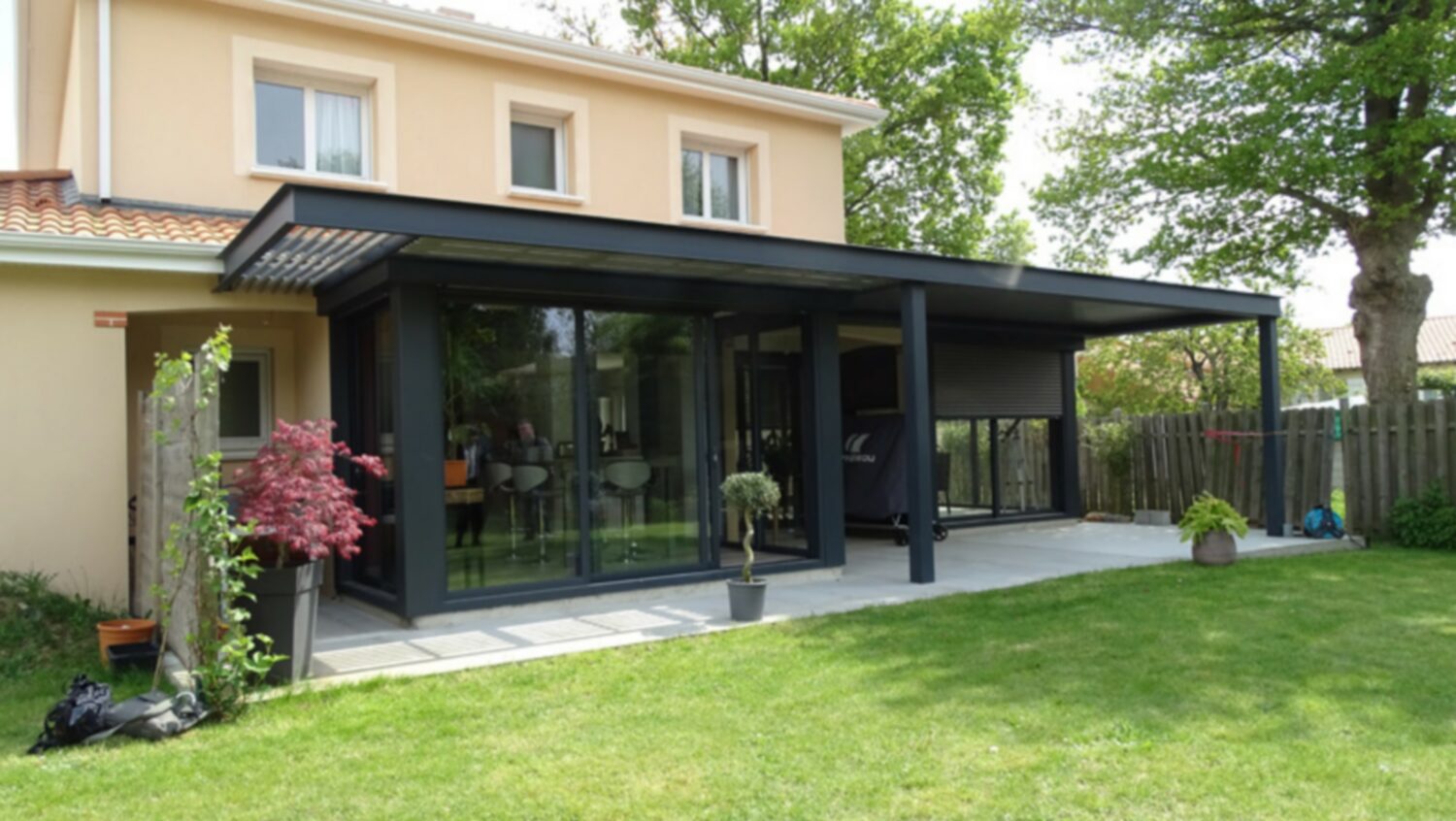 Extension de maison (© Concept Alu)