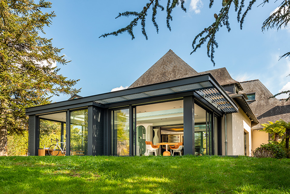 Extension de maison (© Concept Alu)