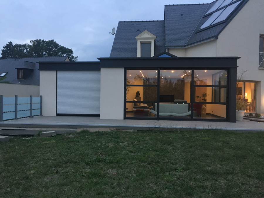 Extension de maison (© Concept Alu)